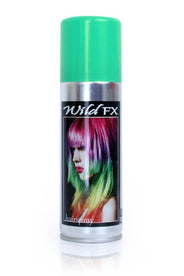 Laque verte pour cheveux