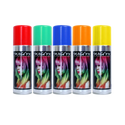 Gekleurde haarspray in diverse kleuren voor carnaval en themafeesten