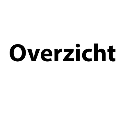 Collection image for: Overzicht