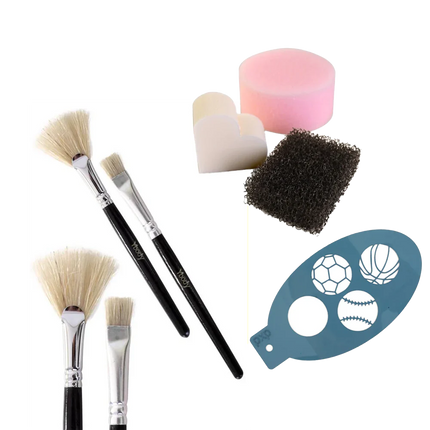 Collection image for: Penselen, sjablonen & sponsjes