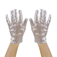 Gants à paillettes
