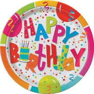 Assiettes d'anniversaire