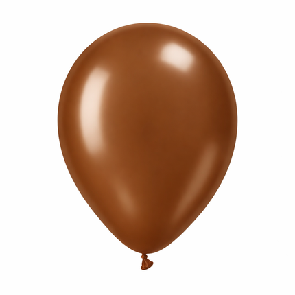 Bruine ballonnen
