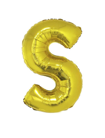 Gouden letter ballon groot