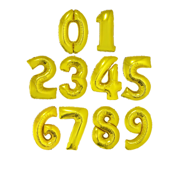 Ballons numérotés