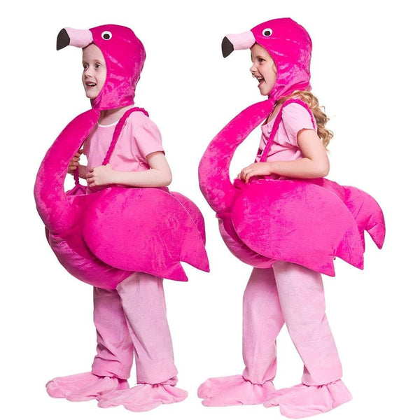 Costume flamant rose
