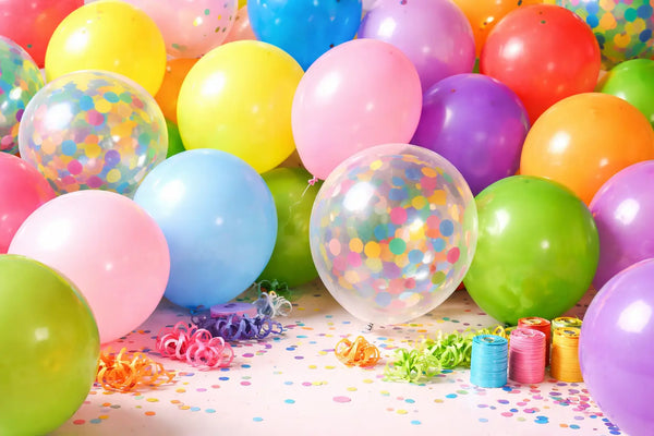 Ballons colorés