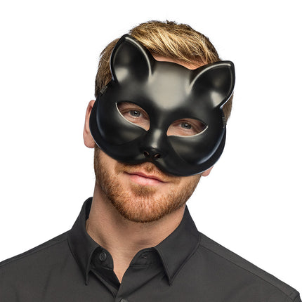 Halfmasker Kitty zwart — foto 3