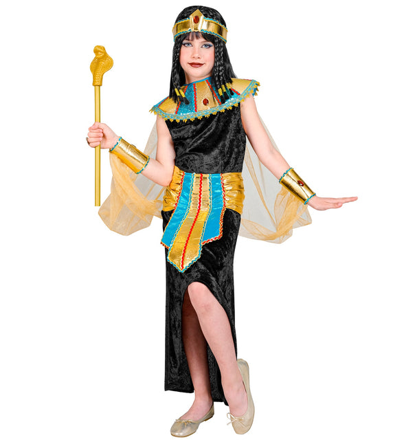 Egyptische koningin Helios kind detail - Cleopatra kinderjurk Egypte meisjes