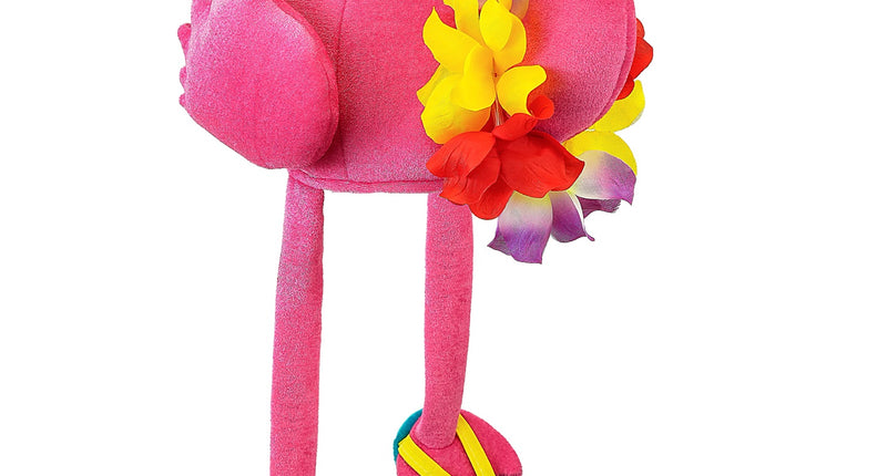 Flamingo hoed hawaii vooraanzicht – hoeden