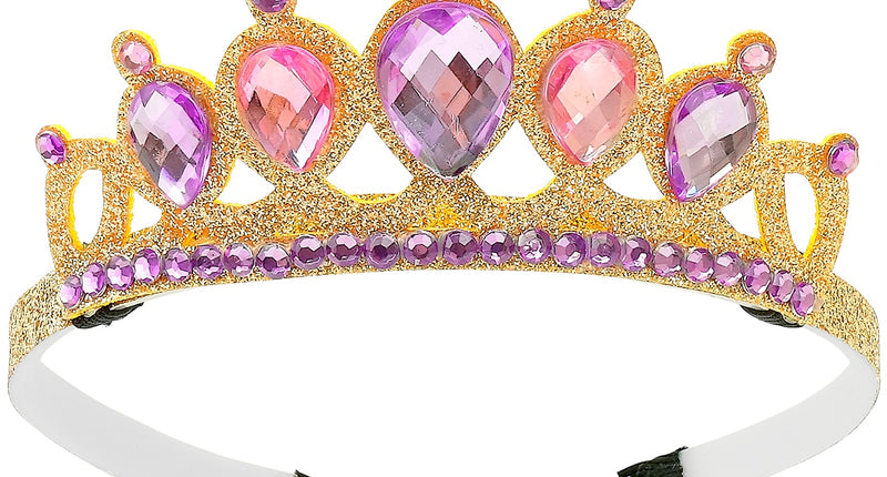 Prinsessen tiara vooraanzicht – accessoires