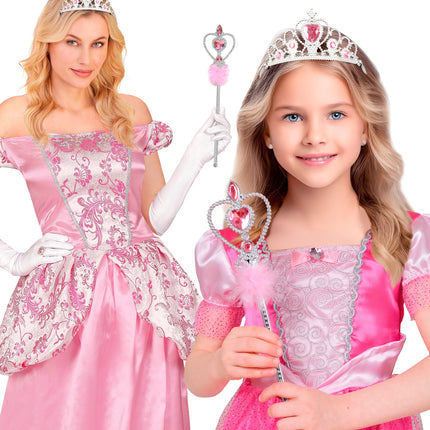 Toverstaf prinsessen met marabou achterkant – accessoires