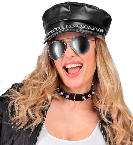 Met spikes choker styling – accessoires