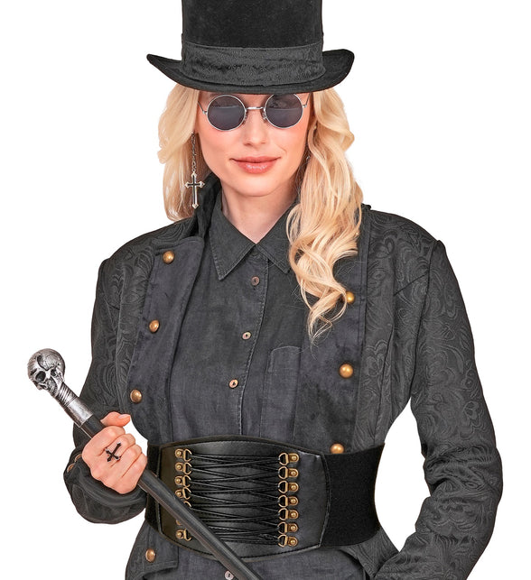 Korset riem stretch zwart voor dames totaalbeeld – kleding