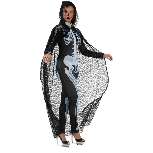 Halloween cape schedels kant — foto 2