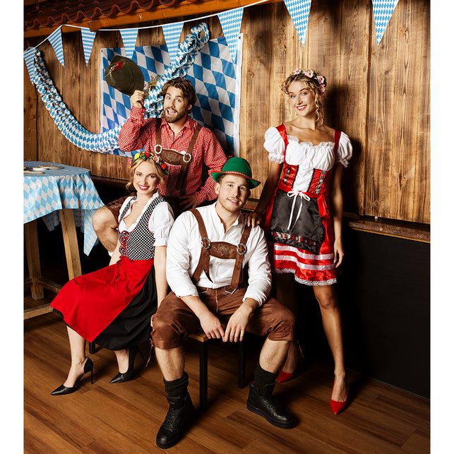 Tiroler hoed rood Hansi — foto 6