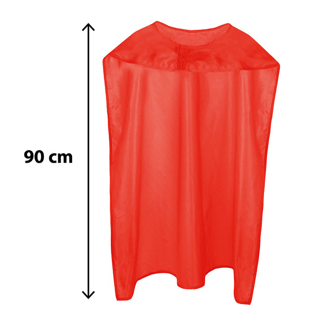 Super held cape en masker set rood — foto 4