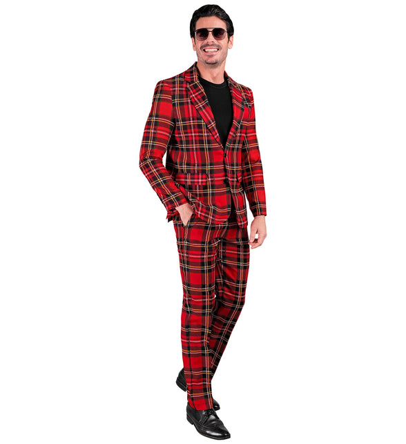 Kostuum schotse ruit suit — foto 2