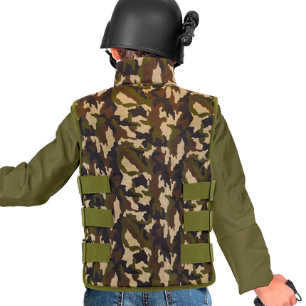 Militair camouflage vest kostuum Lynn kind — foto 6