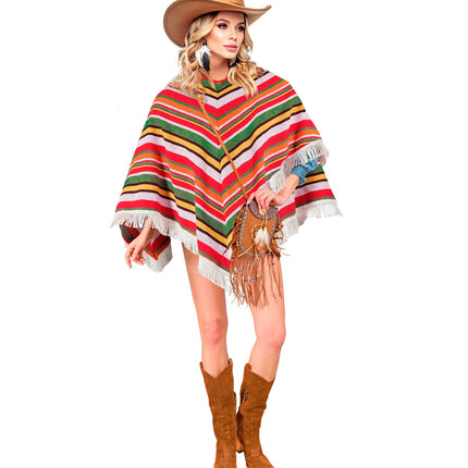 Mexicaanse poncho Sanne — foto 3