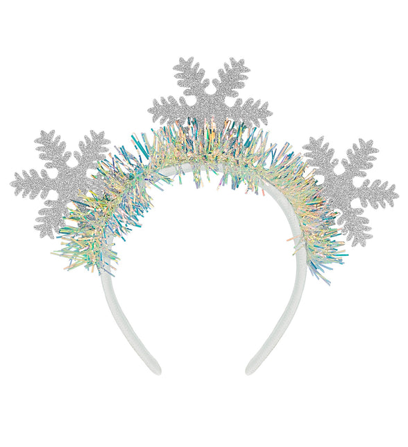 Hoofdband sneeuwvlokken glitter Bram
