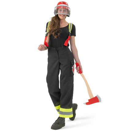 Brandweervrouw broek met bretels Franny — foto 3