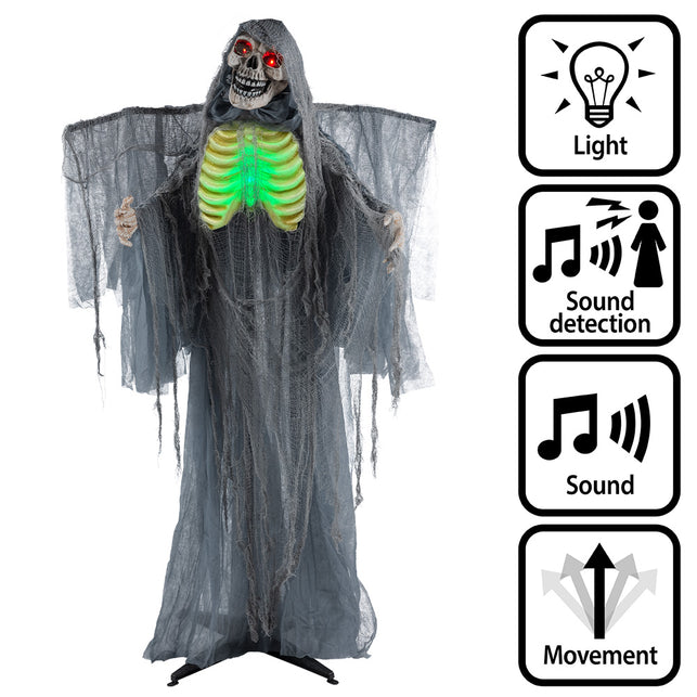 Staande decoratie Crypt keeper 170 cm Halloween
