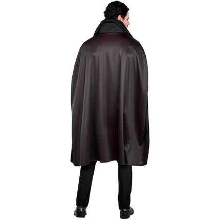 Vampier kostuum heren met cape, gilet en jabot — foto 6