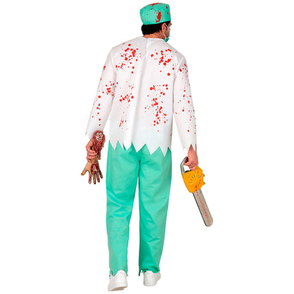 Zombie dokter jas voor heren — foto 6