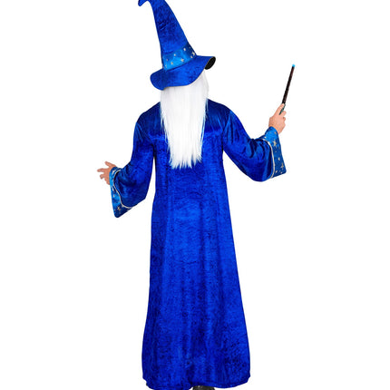 Fantasy tovenaars gewaad voor heren sfeerbeeld – verkleedkleding