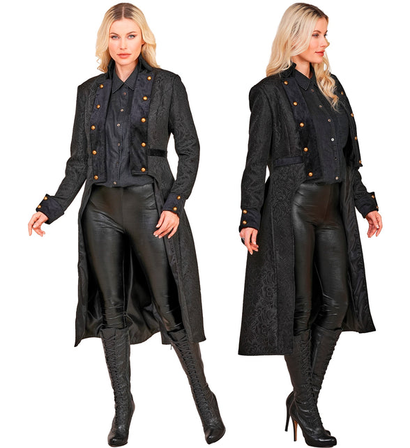 Victorian jas voor dames totaalbeeld – kostuums