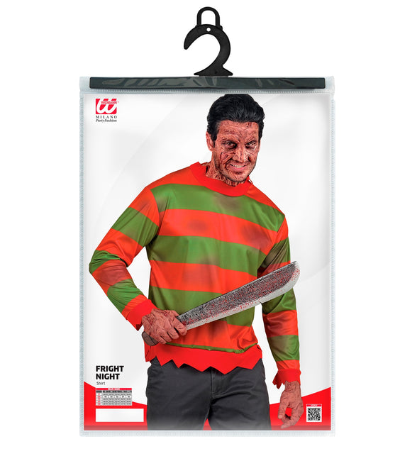 Fright night shirt voor heren totaalbeeld – kleding