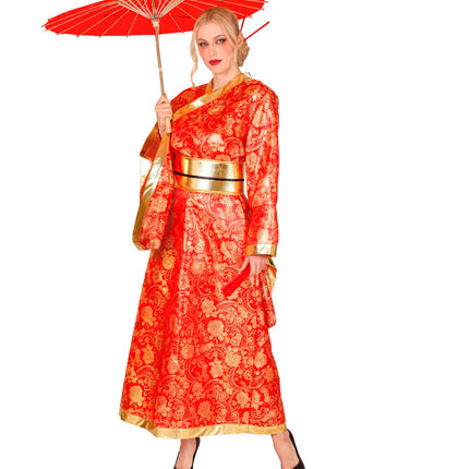 Kimono jurk voor dames zijaanzicht – kostuums