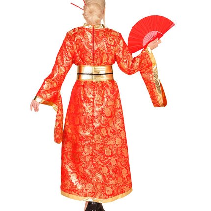 Kimono jurk voor dames detailopname – kostuums