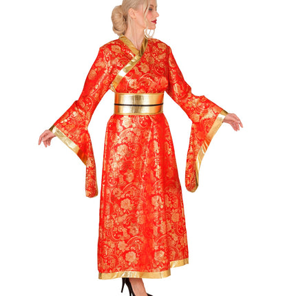 Kimono jurk voor dames achterkant – kostuums