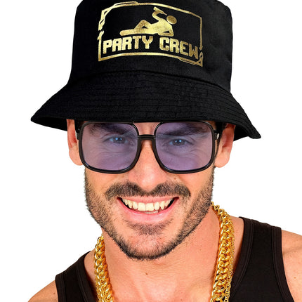 Hoed bucket party crew detailopname – hoeden
