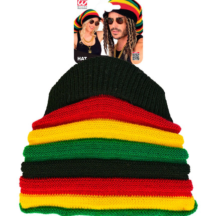 Hoed tam rasta zijaanzicht – hoeden