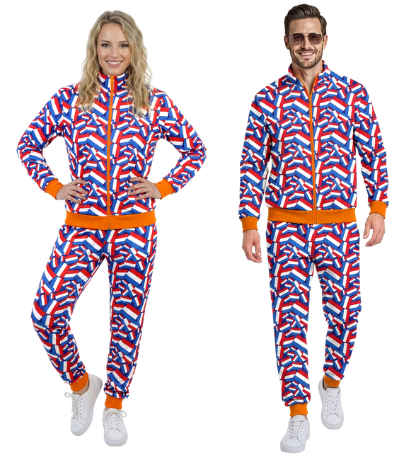 Nederland joggingpak WK EK dames heren detail