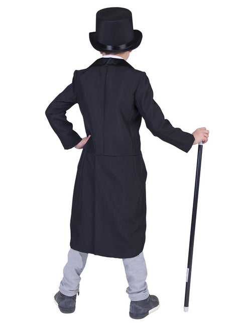 Zwarte slipjas kinderen achterkant – carnaval outfit