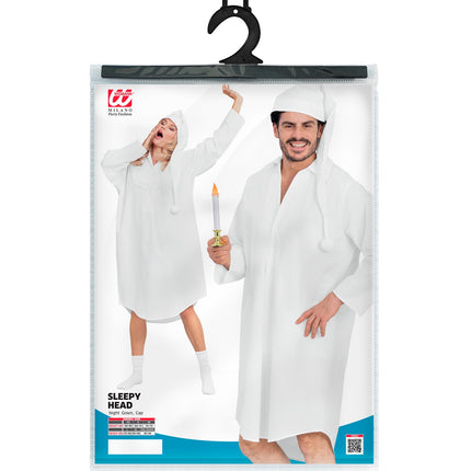 Nachtjapon en pet sfeerbeeld – verkleedkleding