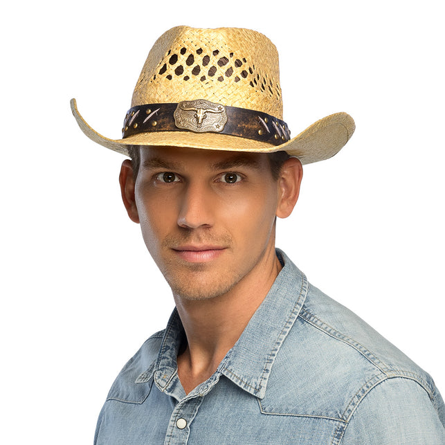Hoed Maverick bruin cowboy Western