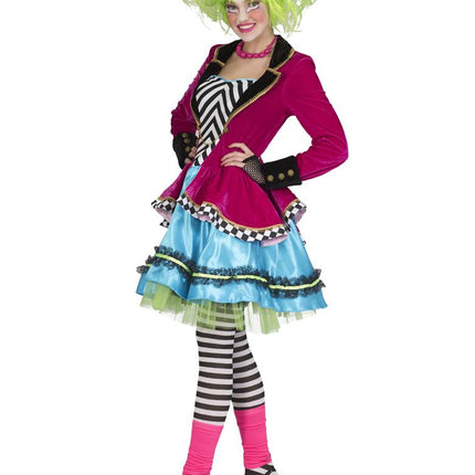 Mad Hatter pak dames zijaanzicht – verkleedkleding