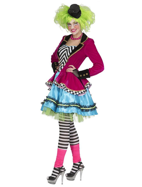 Mad Hatter pak dames zijaanzicht – verkleedkleding