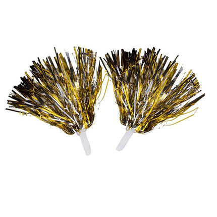 Pompons en métal doré ou argenté