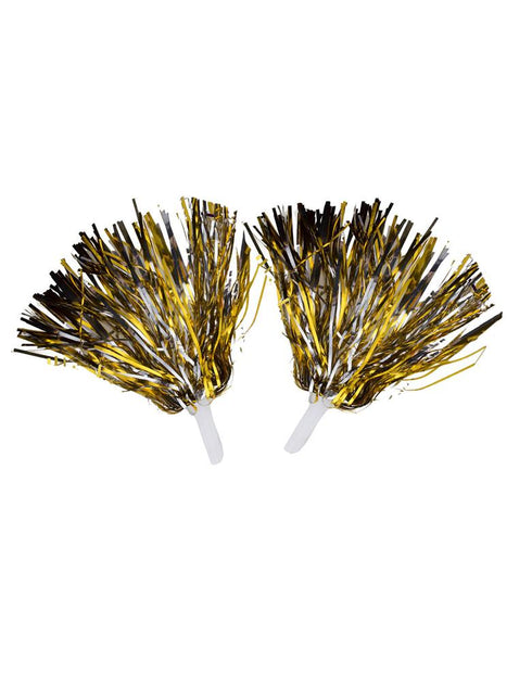 Pompons en métal doré ou argenté