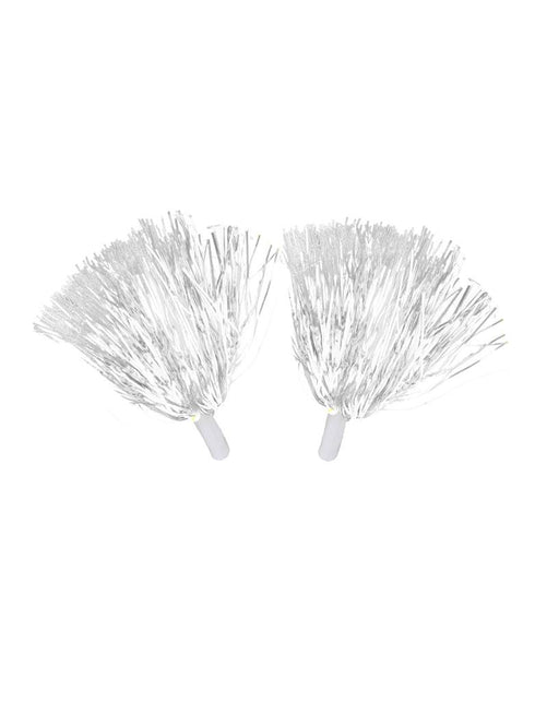 Pompons en métal doré ou argenté