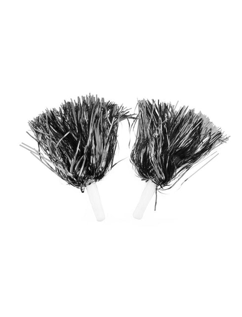 Pompons en métal doré ou argenté