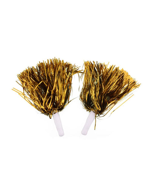 Pompons en métal doré ou argenté