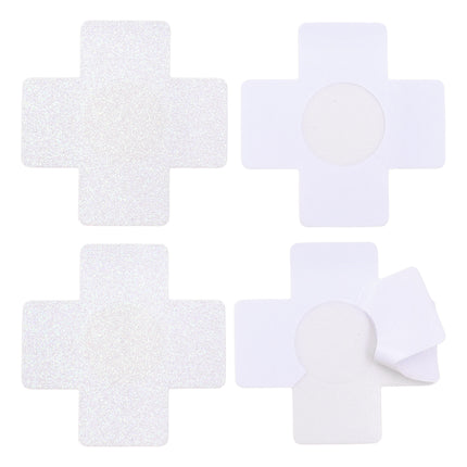 Glitter tepelstickers kruis