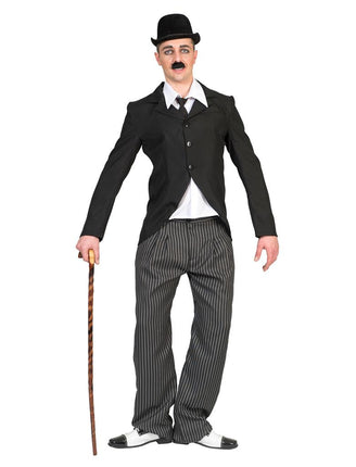 Charlie Chaplin kostuum vooraanzicht – carnavalskostuum